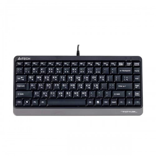 A4Tech FK11 USB Mini Keyboard with Bangla (Black)