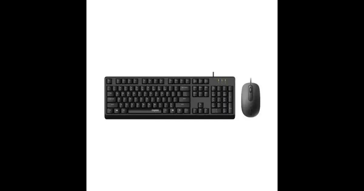 Rapoo X130 PRO Wired Keyboard and Mouse Combo
