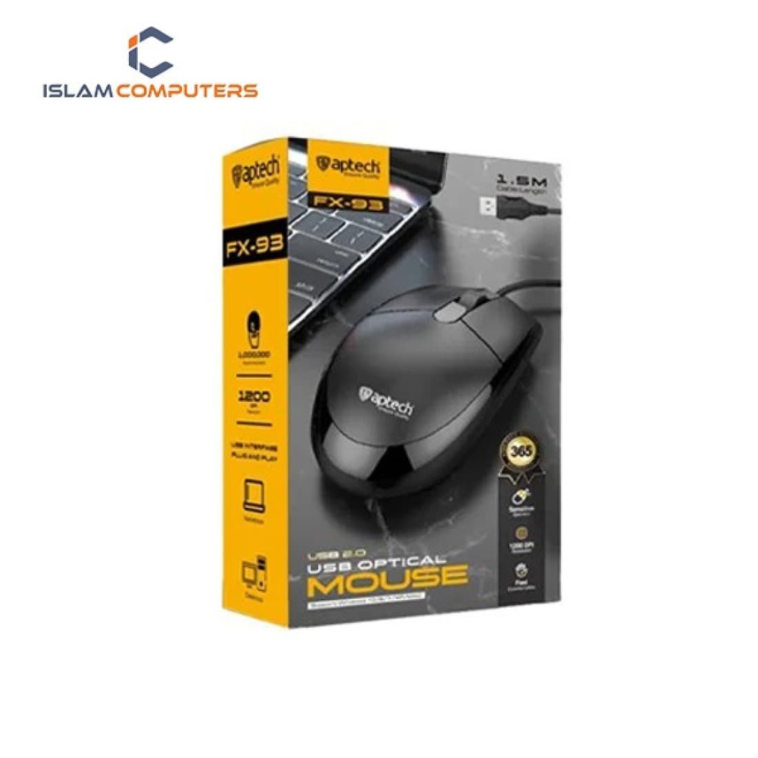 Aptech FX93 High Precision Optical Mouse
